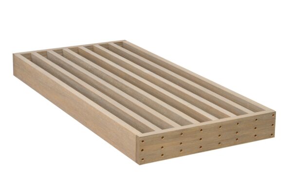 Frittstående spilevegge 26x100 med 54 mellomrom - Bilde 5