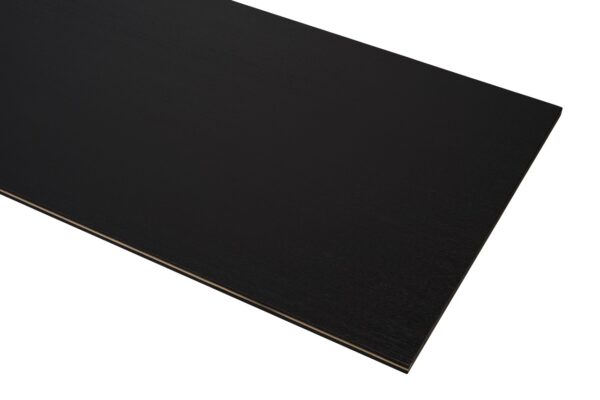 Veggpanelet i MDF med naturlig eikefiner Svart varnish – 600 × 19 × 2750 mm - Bilde 3