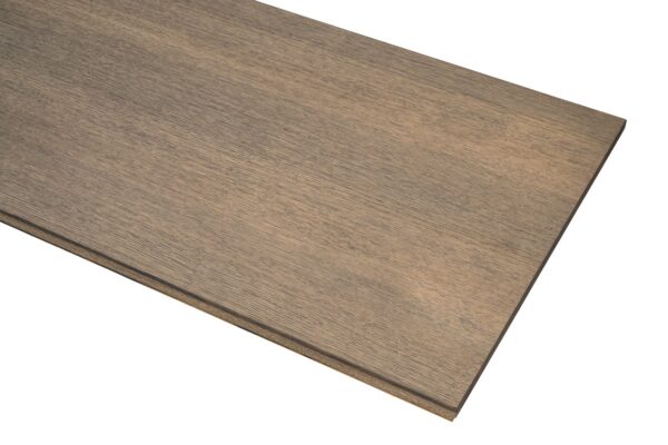 Veggpanelet i MDF med naturlig eikefiner Mørk brun – 600 × 19 × 2750 mm - Bilde 3