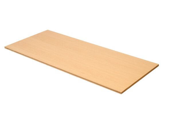 Veggpanelet i MDF med naturlig eikefiner, Natur – 600 × 19 × 2750 mm