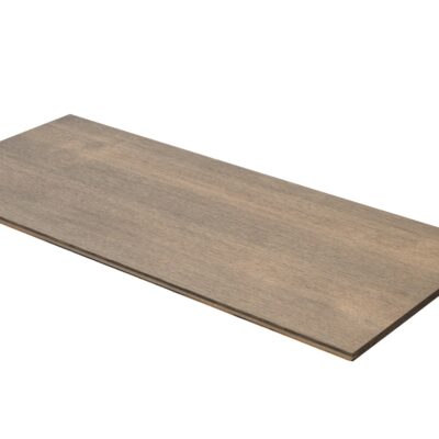 Veggpanelet i MDF med naturlig eikefiner Mørk brun – 600 × 19 × 2750 mm