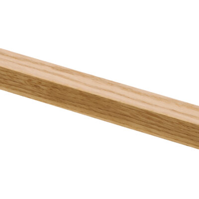 Eikespile i MDF med naturlig eikefiner – 20 × 20 × 2780 mm