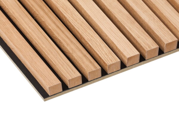 Eik spilepanel – 26 × 20 mm med 14 mm mellomrom