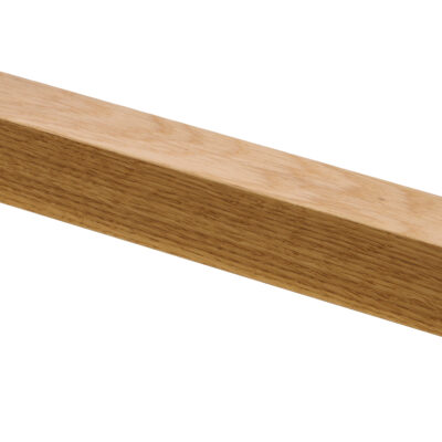 Eikespile i MDF med naturlig eikefiner – 40 × 40 × 2780 mm