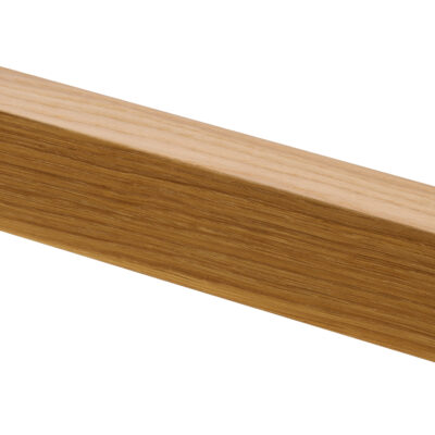 Eikespile i MDF med naturlig eikefiner – 40 × 60 × 2780 mm