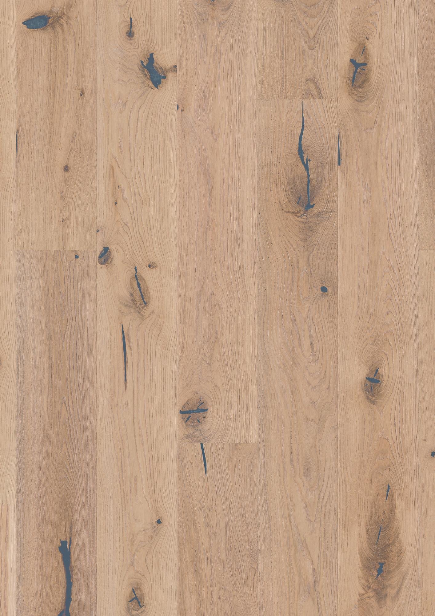 Parkett Boen Håndskrapt Eik Vintage hvit Espressivo Dypt Børstet Live Natural Olje