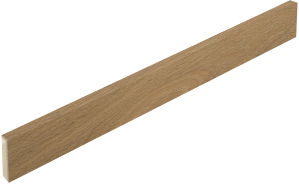 Gulvlist, Eik Semi Smoked, Live Natural hvit olje, 14x55x2180mm
