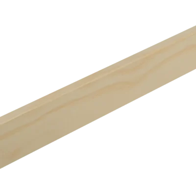Gulvlist, Ask hvit, Live Matt lakk, 14x55x2180mm
