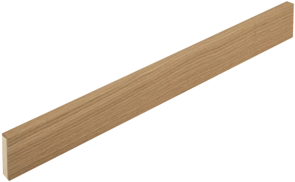 Gulvlist, Eik, Live Natural olje, hvit, 14x55x2180mm