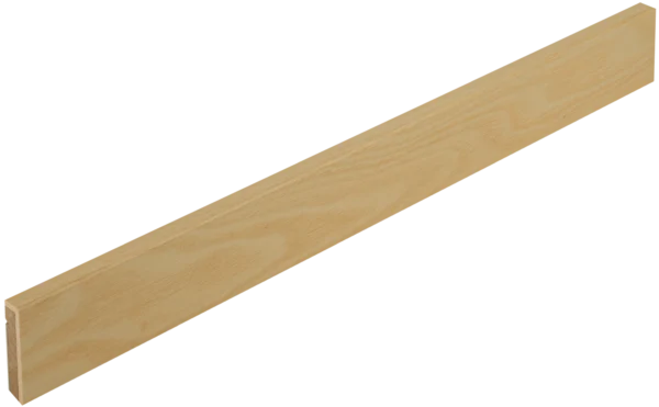 Gulvlist, Ask, Live Matt lakk, 14x55x2180mm