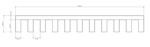 Spilehimling 26x60x34 - Bilde 3