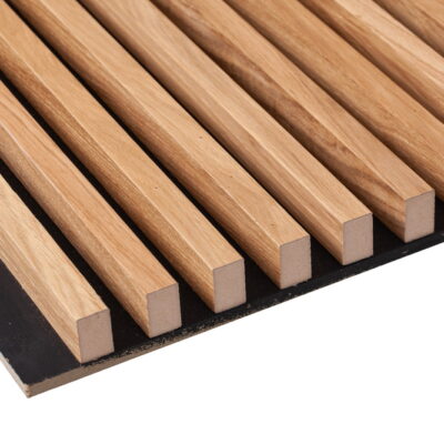 Eik spilepanel – 20 × 30 mm med 20 mm mellomrom
