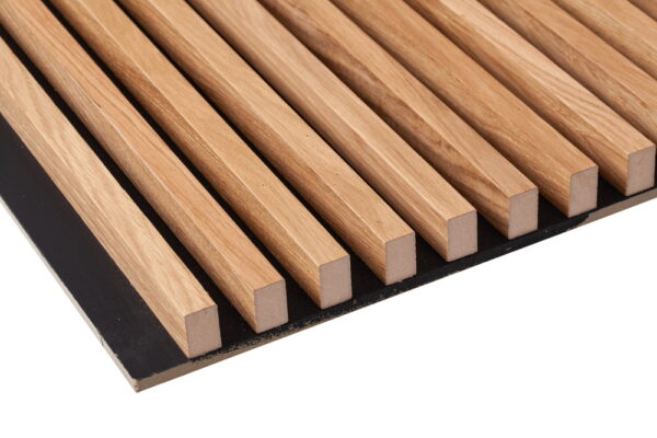 Eik spilepanel – 20 × 30 mm med 20 mm mellomrom