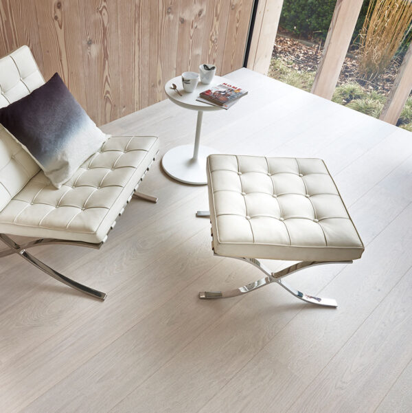 Parkett Boen Castle Eik Andante Live Pure White - Bilde 6