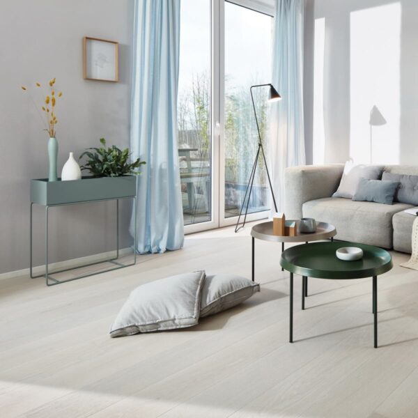 Parkett Boen Castle Eik Andante Live Pure White - Bilde 3