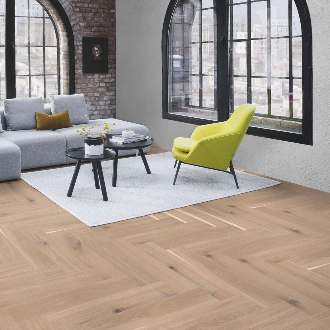 Fiskeben Boen Click Eik Hvit Vivo Børstet Live Natural Olje A/B Fiskeben Boen Click Eik Hvit Vivo Børstet Live Natural Olje A/B - Bilde 4