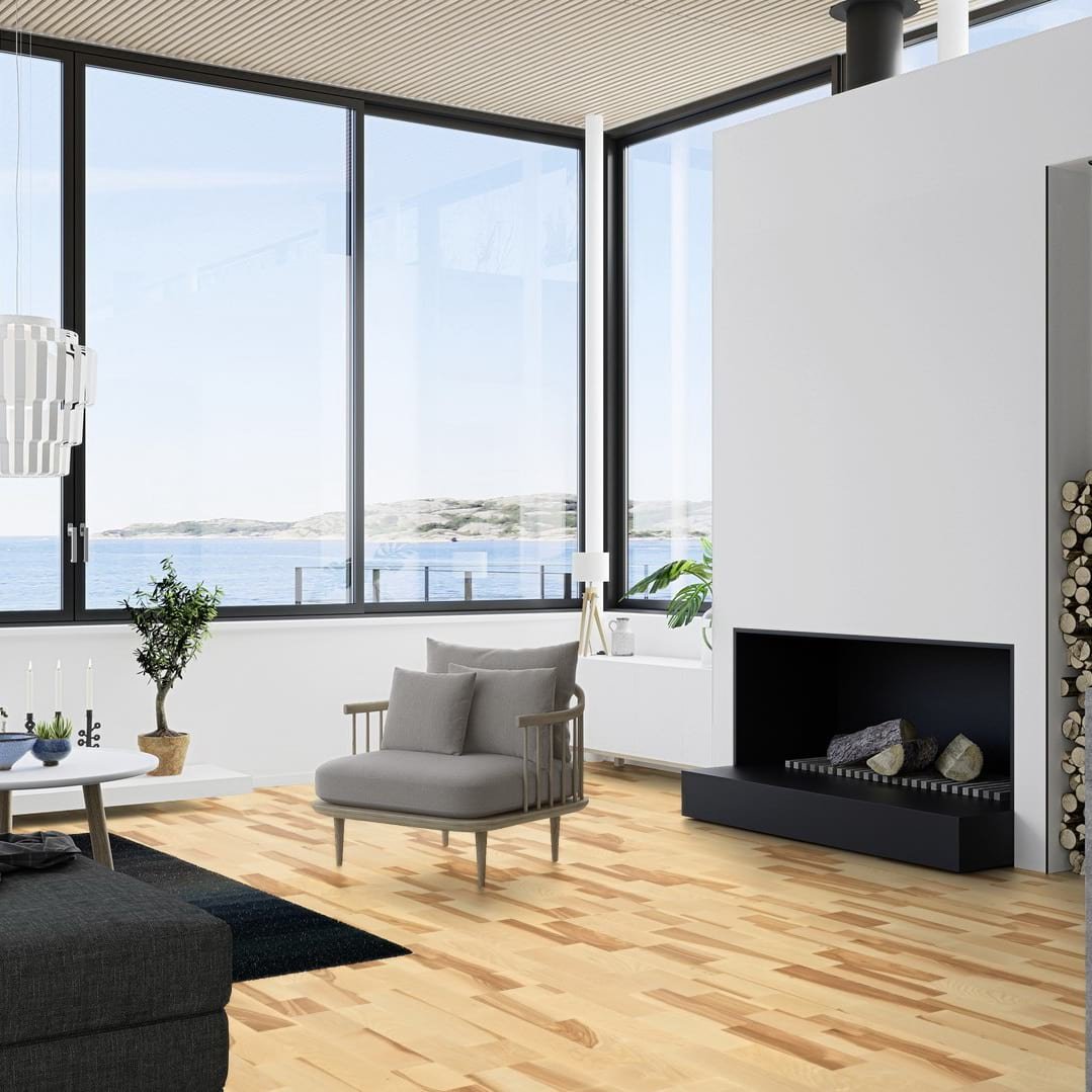 Parkett Boen 3-Stav Ask Marcato Live Matt lakk Parkett Boen 3-Stav Ask Marcato Live Matt lakk - Bilde 2