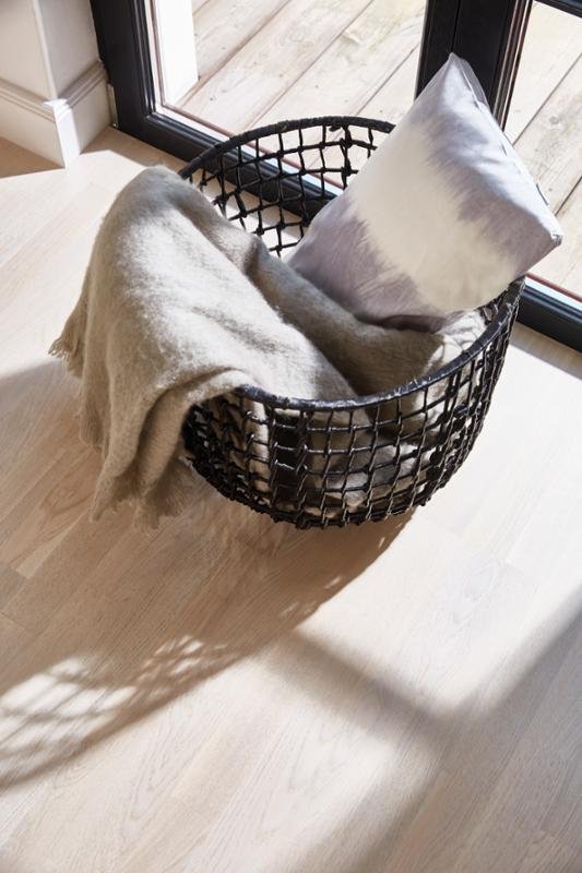 Parkett Boen 3-Stav Eik White Concerto Børstet Live Pure lakk Parkett Boen 3-Stav Eik White Concerto Børstet Live Pure lakk - Bilde 3