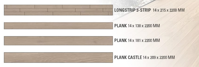 Planks 181mm