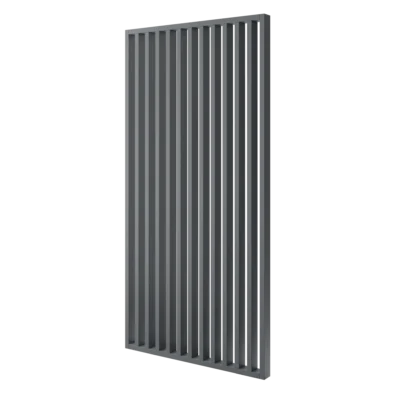 Frittstående spilevegg 30×70 med 50 mellomrom – Finish Foil (Grafitt Matt)