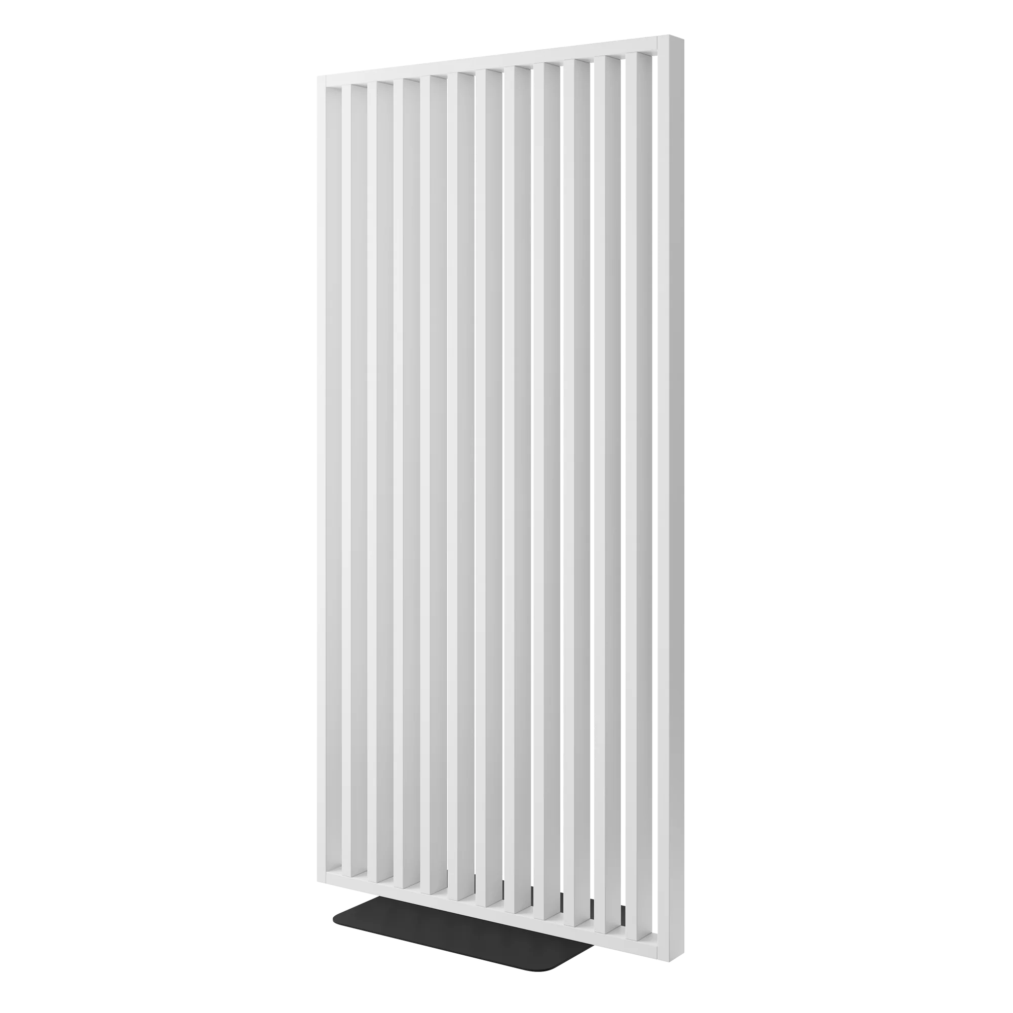 Frittstående spilevegg med base 30×70 med 50 mellomrom – Finish Foil (Hvit Matt) Frittstående spilevegg med base 30×70 med 50 mellomrom – Finish Foil (Hvit Matt)