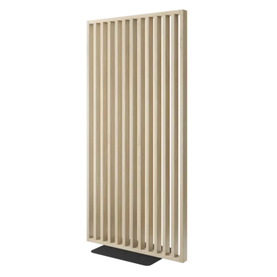 Frittstående spilevegg med base 30×70 med 50 mellomrom – Finish Foil (Sonoma Eik)