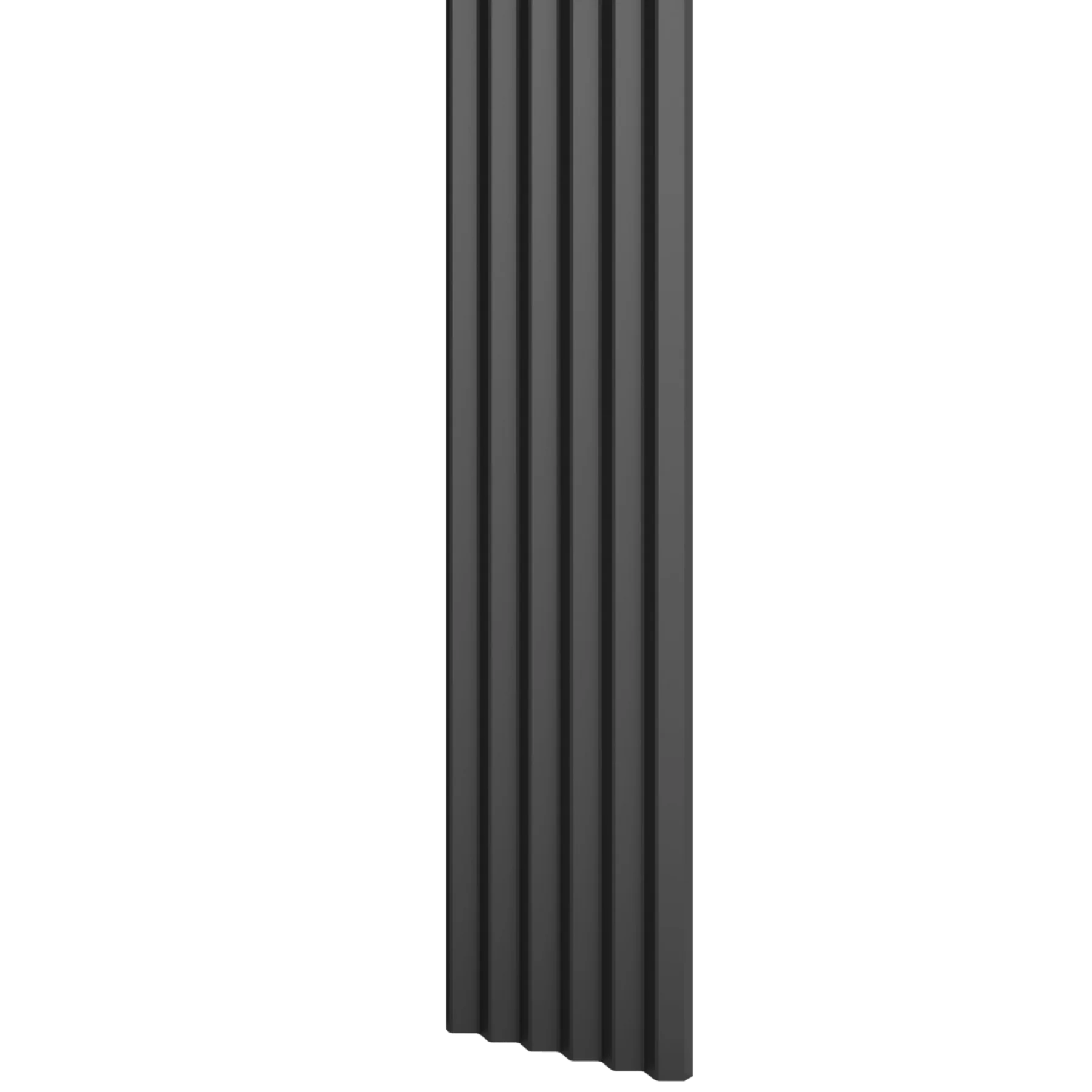 Mikrolamellpanel – TOPP – Finish Foil (Svart Matt)