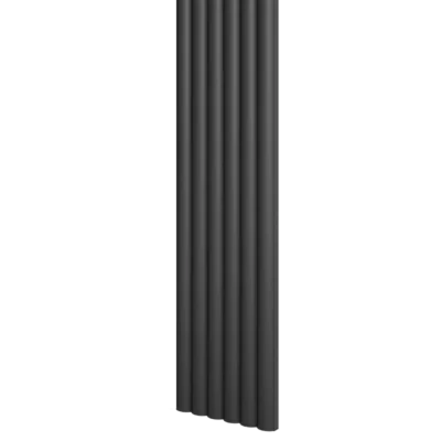 Mikrolamellpanel – VÅG – Finish Foil (Svart Matt)