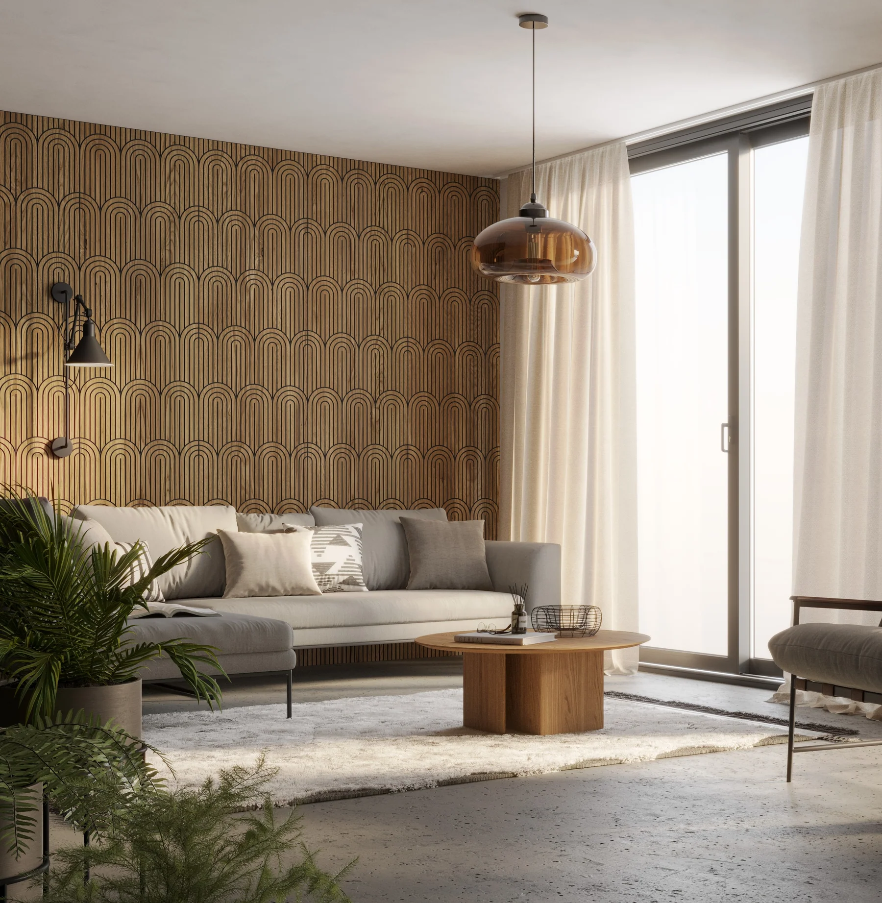 Freste dekorpanel – Sendei – naturlig eikefiner Freste dekorpanel – Sendei – naturlig eikefiner - Bilde 2