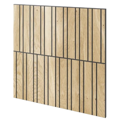 Freste dekorpanel – Amsterdam – naturlig eikefiner