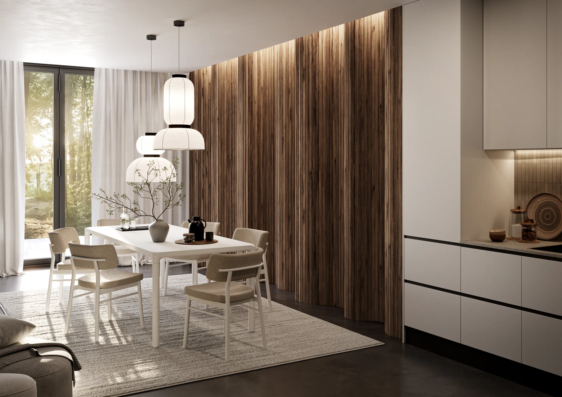 Puzzle-lameller – Finish Foil (Klassisk valnøtt) Puzzle-lameller – Finish Foil (Klassisk valnøtt) - Bilde 2