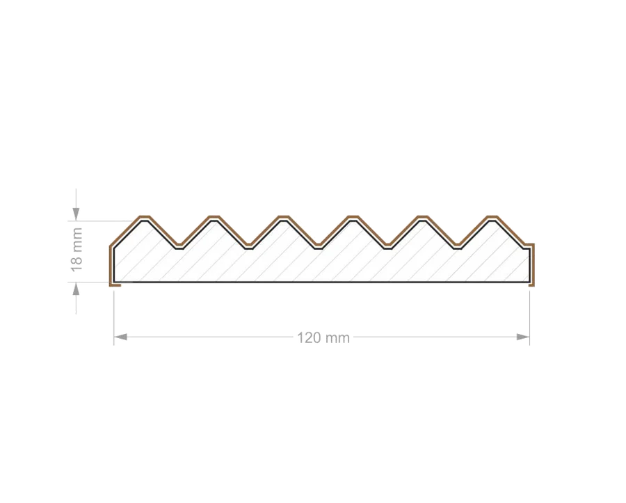 Mikrolamellpanel – TOPP – Finish Foil (Hvit Matt) Mikrolamellpanel – TOPP – Finish Foil (Hvit Matt) - Bilde 5