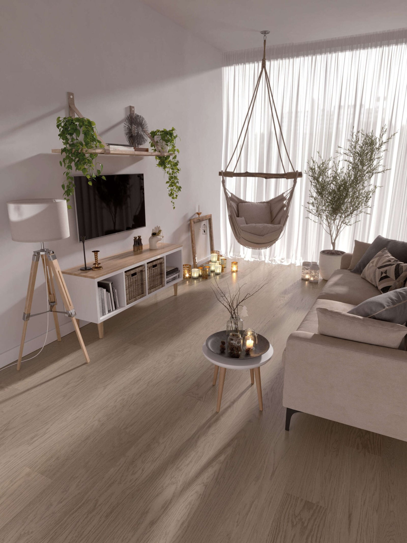 ESTA Parkett Nova Eco Elite Sandstone – Matt lakk ESTA Parkett Nova Eco Elite Sandstone – Matt lakk - Bilde 3